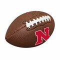 Logo Brands Nebraska Mini Size Composite Football 182-93MC-1